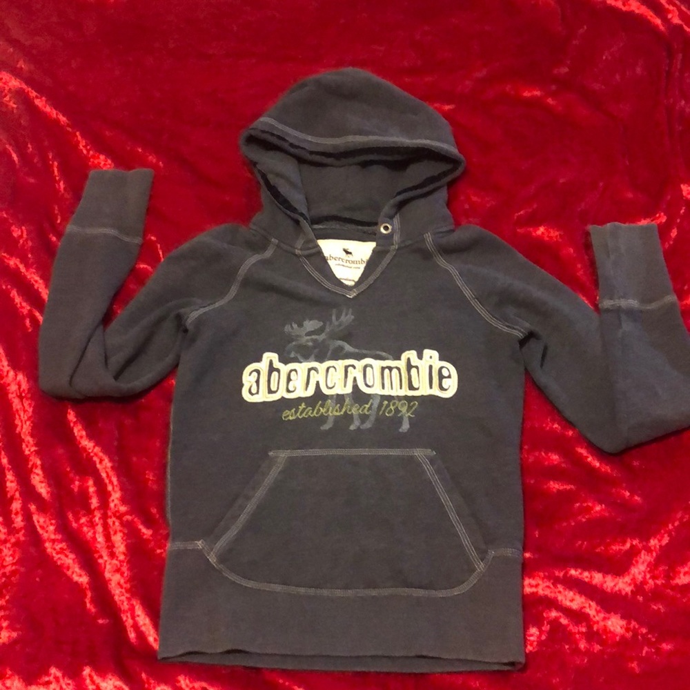 Abercrombie hoodie girls sz Medium